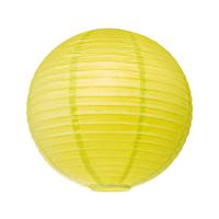 Light depot - lampenkap Lampion Ø 40 cm - geel/groen - Outlet - thumbnail