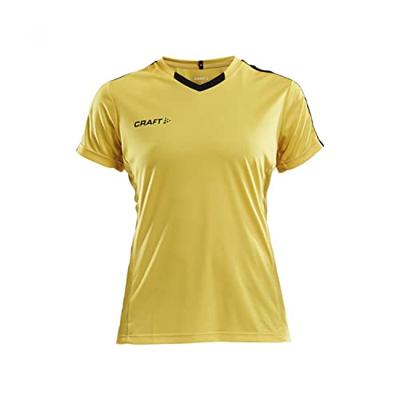 Craft 1905567 Progress Contrast Jersey W - Yellow/Black - M Craft 1905567 Progress Contrast Jersey W - Yellow/Black - M