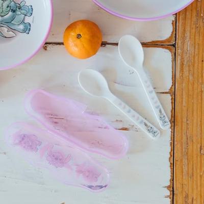 LILO & STITCH SET VAN 2 LEPELS MET DRAAGTAS