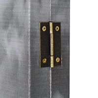 Kamerscherm inklapbaar Londen bus 200x170 cm zwart en wit - thumbnail