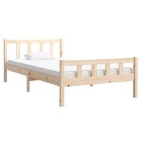 Bedframe massief hout 100x200 cm - thumbnail