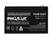 Batterij voor Ononderbreekbaar Stroomvoorzieningssysteem SAI Phasak PHB 1207 12 V - thumbnail