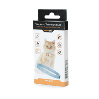 Knock Pest Vlooien/Tekenband Kat 33 cm NL/FR - thumbnail