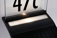 Paulmann 94243 Yoko Huisnummerlamp op zonne-energie met bewegingsmelder Energielabel: A (A - G) 1.2 W Warmwit Antraciet - thumbnail
