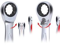 KS Tools 503.5905 5035905 Ring-steeksleutelset 5-delig Sleutelbreedte (metrisch) 19 mm - thumbnail