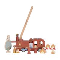 Little Dutch brandweerwagenset - thumbnail