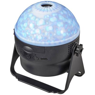 WS-MS5W02D LED-tafelprojector Galaxy LED RGB Zwart
