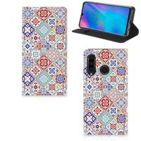 Huawei P30 Lite New Edition | Standcase | Tiles Color - thumbnail