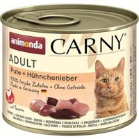 ANIMONDA Cat Carny Adult Kalkoen met kippenlever - nat kattenvoer - 200 g - thumbnail