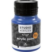 Creall Studio Acrylverf, dekkend, phtalo blue (32), 500 ml/ 1 fles - thumbnail