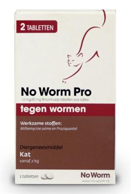 No worm pro kat 2 tabletten