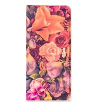 OPPO Reno8 Smart Cover Bosje Bloemen - thumbnail