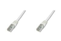 Digitus DK-1617-030/WH RJ45 Netwerkkabel, patchkabel CAT 6 U/UTP 3.00 m Wit Snagless 1 stuk(s) - thumbnail