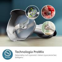 Philips HR2684/00 5000 Series XL Staafmixer Zwart/RVS - thumbnail