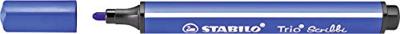 Stabilo trio scribbi - viltstift met meeverende punt - blauw Stabilo trio scribbi - viltstift met meeverende punt - blauw