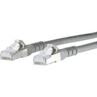 Metz Connect 1308452033-E RJ45 Netwerkkabel, patchkabel CAT 6A S/FTP 2.00 m Grijs Snagless 1 stuk(s) - thumbnail