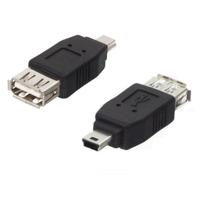 USB A/F naar Mini B Adapter - thumbnail