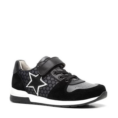Scapino TwoDay leren sneakers zwart