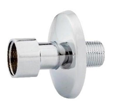 Kirchhoff Rechte verbindingsstuk, 1/2"ET x 3/4"IT, met rozet (2x) - 986262555