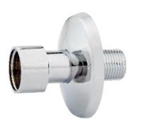 Kirchhoff Rechte verbindingsstuk, 1/2"ET x 3/4"IT, met rozet (2x) - 986262555 - thumbnail