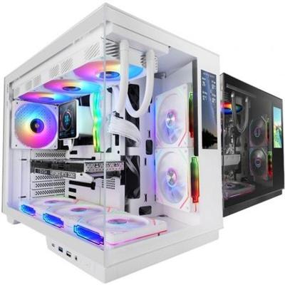 ATX Semi-toren BehuizingMars Gaming MCMIRAGEW Wit