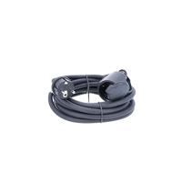 Schwabe Verlengkabel Neopreen H07RN-F 3x1,5 zwart IP44 5m - thumbnail