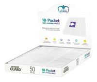 Ultimate Guard 18-Pocket Pages Side-Loading (50) - White - thumbnail