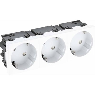 OBO Bettermann 6120503 Apparaatinzet Wandcontactdoos dubbel (b x h x d) 135 x 45 x 40 mm Wit 1 stuk(s)