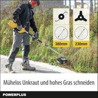 Powerplus Electric Brushcutter Powxg30405 - Bordure & Debrusaille Filo elettrico di 1000 W - thumbnail