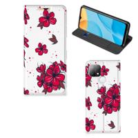 OPPO A15 Smart Cover Blossom Red - thumbnail