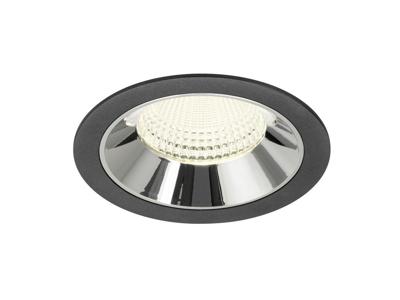 SLV InbouwspotNuminos XL zwart/chroom 4000K - 55gr - 1009962