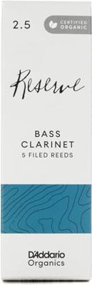 D'Addario Woodwinds Organic Reserve Bass Clarinet Reeds 2.5 (5 stuks) D'Addario Woodwinds Organic Reserve Bass Clarinet Reeds 2.5 (5 stuks)