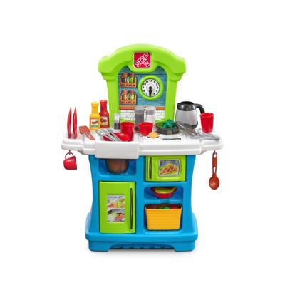 Step2 Speelgoedkeuken Little Cooks Kitchen 86 cm blauw Step2 Speelgoedkeuken Little Cooks Kitchen 86 cm blauw