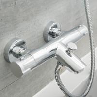 Thermostatische Badkraan Schutte London Chroom - thumbnail