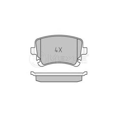 Remblokkenset, schijfrem 0252332617PD Remblokkenset, schijfrem 0252332617PD