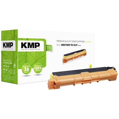 KMP Toner vervangt Brother TN243Y Compatibel Geel 1000 bladzijden B-T112 1268,0009 KMP Toner vervangt Brother TN243Y Compatibel Geel 1000 bladzijden B-T112 1268,0009