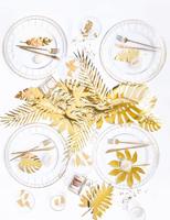 Tropische Decoratie Bladeren Goud - thumbnail