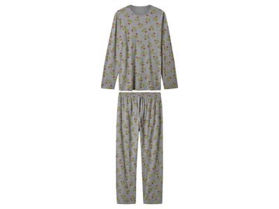 Heren kerstpyjama The Grinch (Grijs, S) Heren kerstpyjama The Grinch (Grijs, S)