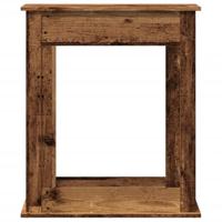 Haardombouw 75x20x87,5 cm bewerkt hout oud houtkleurig - thumbnail