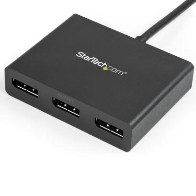 StarTech.com Mini DisplayPort naar DisplayPort multi-monitor splitter 3 poorts MST Hub