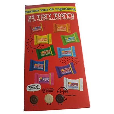 Chocolade tony chocolonely tiny mix doos 200gr