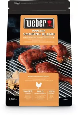 Weber smoking poultry blend rookchips (700 g)