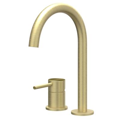 Wastafelkraan IVY Concord Coldstart 2-gats RVS316 Geborsteld Mat Goud PVD IVY Wastafelkraan IVY Concord Coldstart 2-gats RVS316 Geborsteld Mat Goud PVD IVY