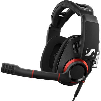 Sennheiser GSP 500 gaming koptelefoon (met open akoestische), 1 - Pak, zwart/rood