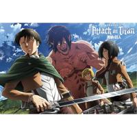 Poster Attack on Titan - Ready to Fight 91,5x61cm - thumbnail
