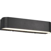 Led Wandlamp Wiz - Smart Led - Trion Idrion - 5w - Aanpasbare Kleur - Rgbw - Rechthoek - Mat Zwart - Aluminium - thumbnail