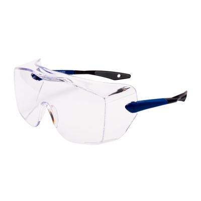3M AOSAFETYOX OX3000B Veiligheidsbril Blauw, Zwart EN 166-1 DIN 166-1