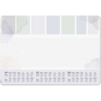 Sigel H6312 Bureau onderlegger Weekplanner Wit, Grijs (b x h) 59.50 cm x 41 cm Sigel H6312 Bureau onderlegger Weekplanner Wit, Grijs (b x h) 59.50 cm x 41 cm