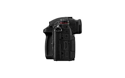 Panasonic Lumix GH5M2 Hybride camera Expert (sensor 4/3 20,3 MP, dualstaaf, Orient Display, Tact., AF DFD 225 zones, C4K 60p/4:2 10bit, Live Stream, Tropicaliseerd) zwart - Franse versie
