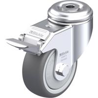 Blickle LKRA-PATH 80KF-11-FI Zwenkwiel met rem Wieldiameter: 80 mm Draagvermogen (max.): 120 kg 1 stuk(s) - thumbnail